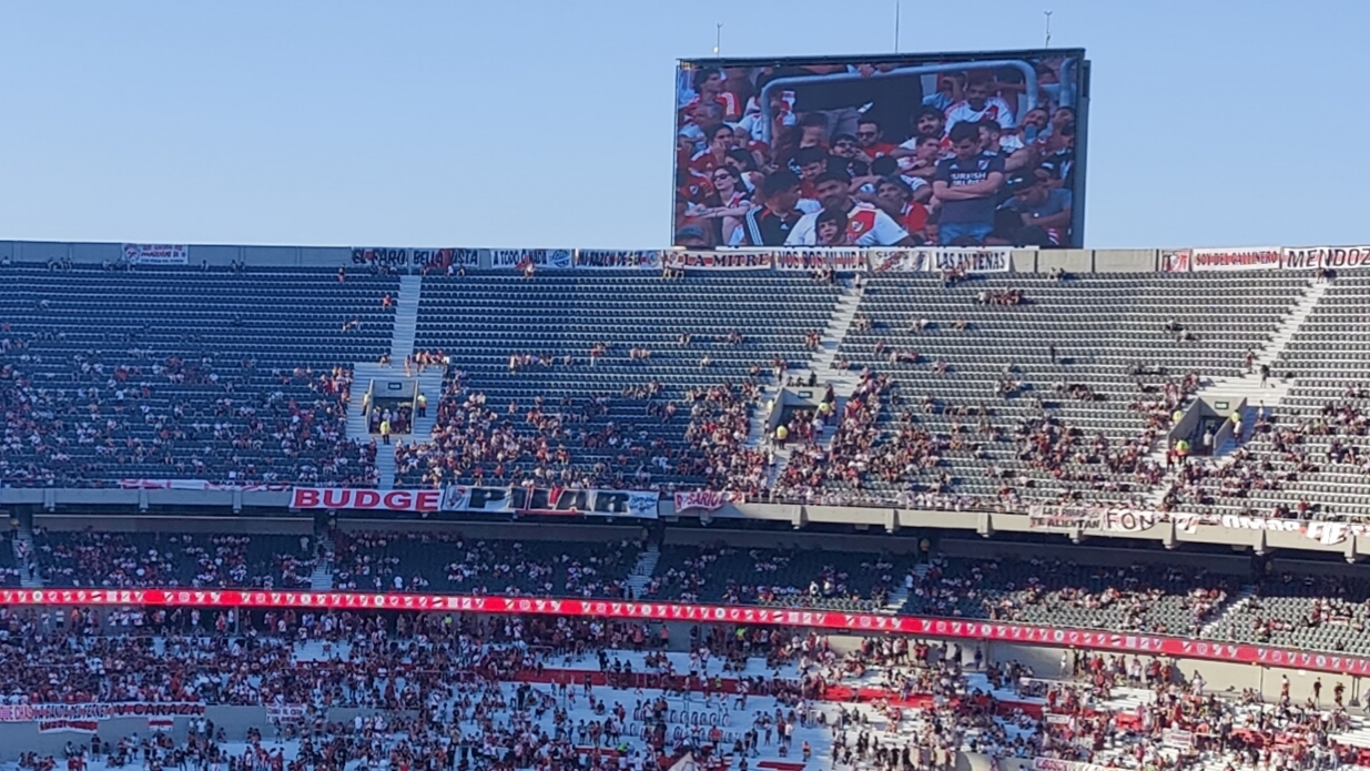 Nueva pantalla LED del Estadio Mâs Monumental